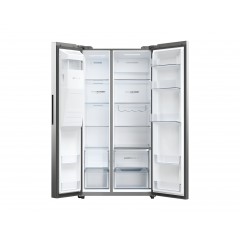 Haier Ψυγείο Ντουλάπα 601lt Total NoFrost Υ177.5xΠ90.5xΒ72.6εκ. Inox HSW59F18EIMM